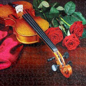 Violin, 500 piece puzzle, The Canadian Group, Sure-Lox